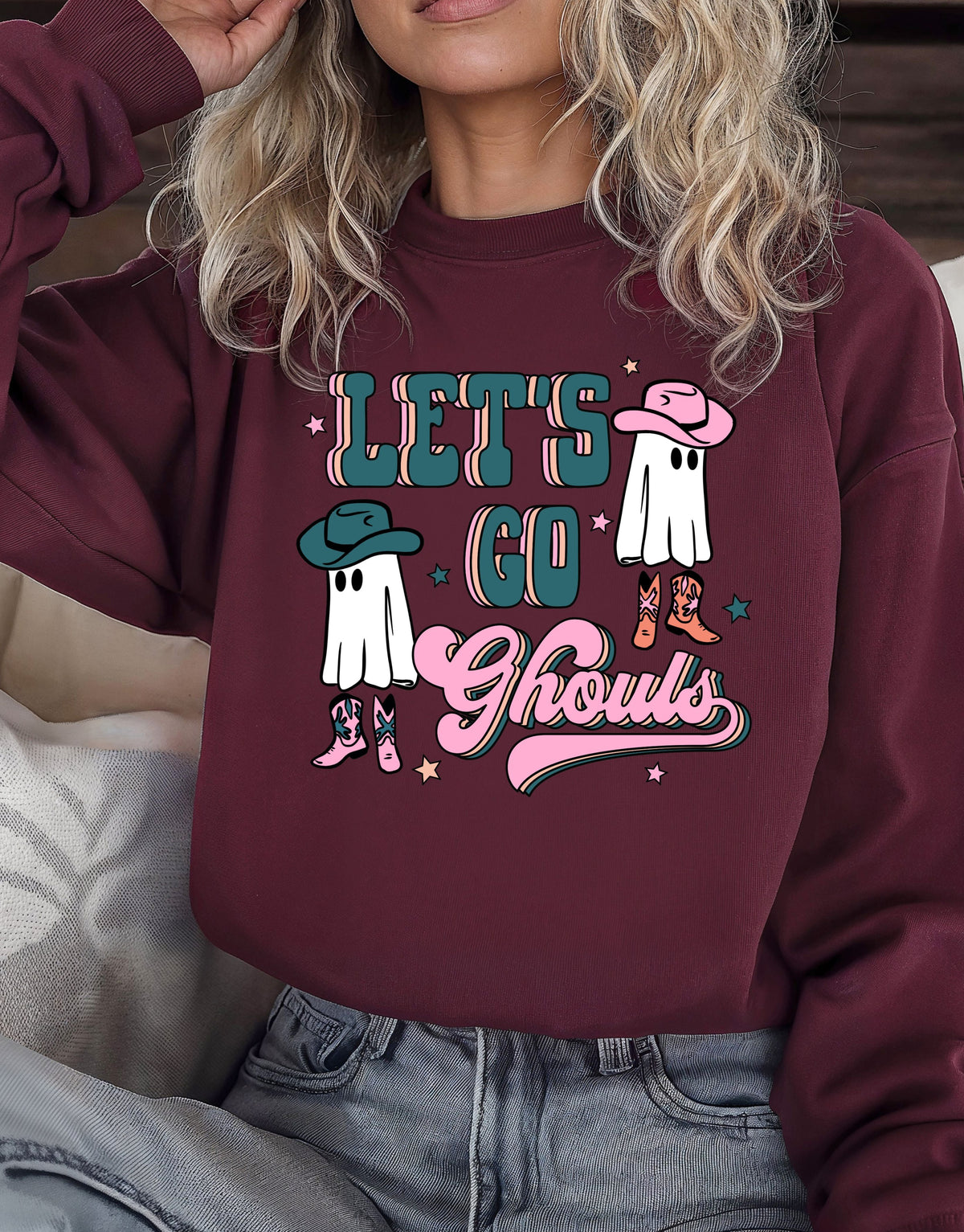 Let's Go Ghouls Crewneck