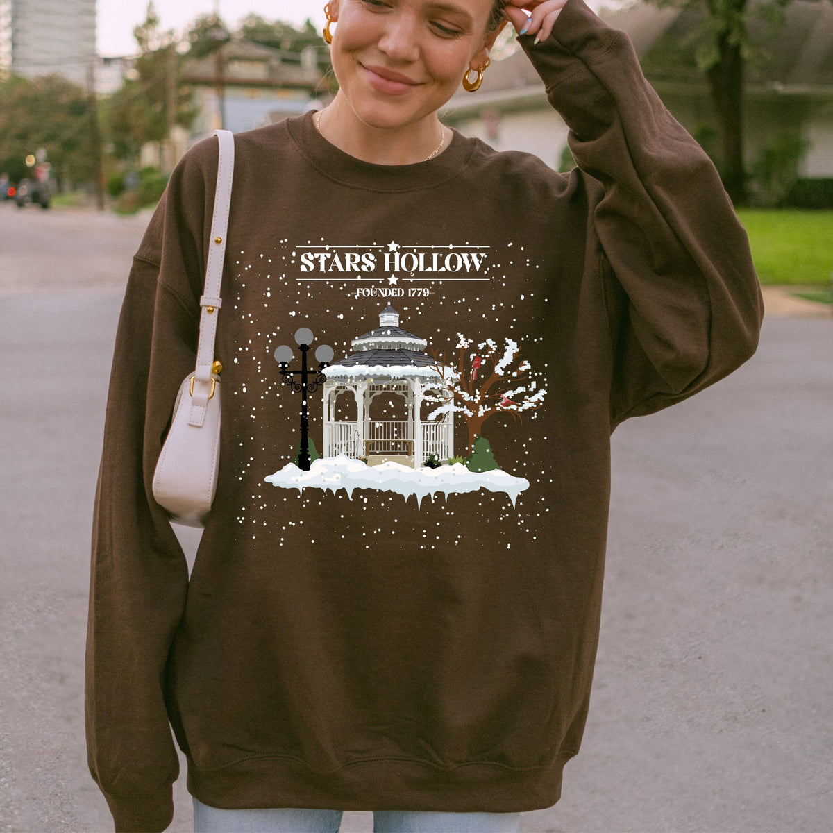 Snowy Gazebo Sweatshirt