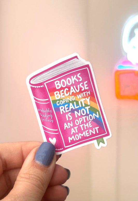 Coping with Reality Sticker
