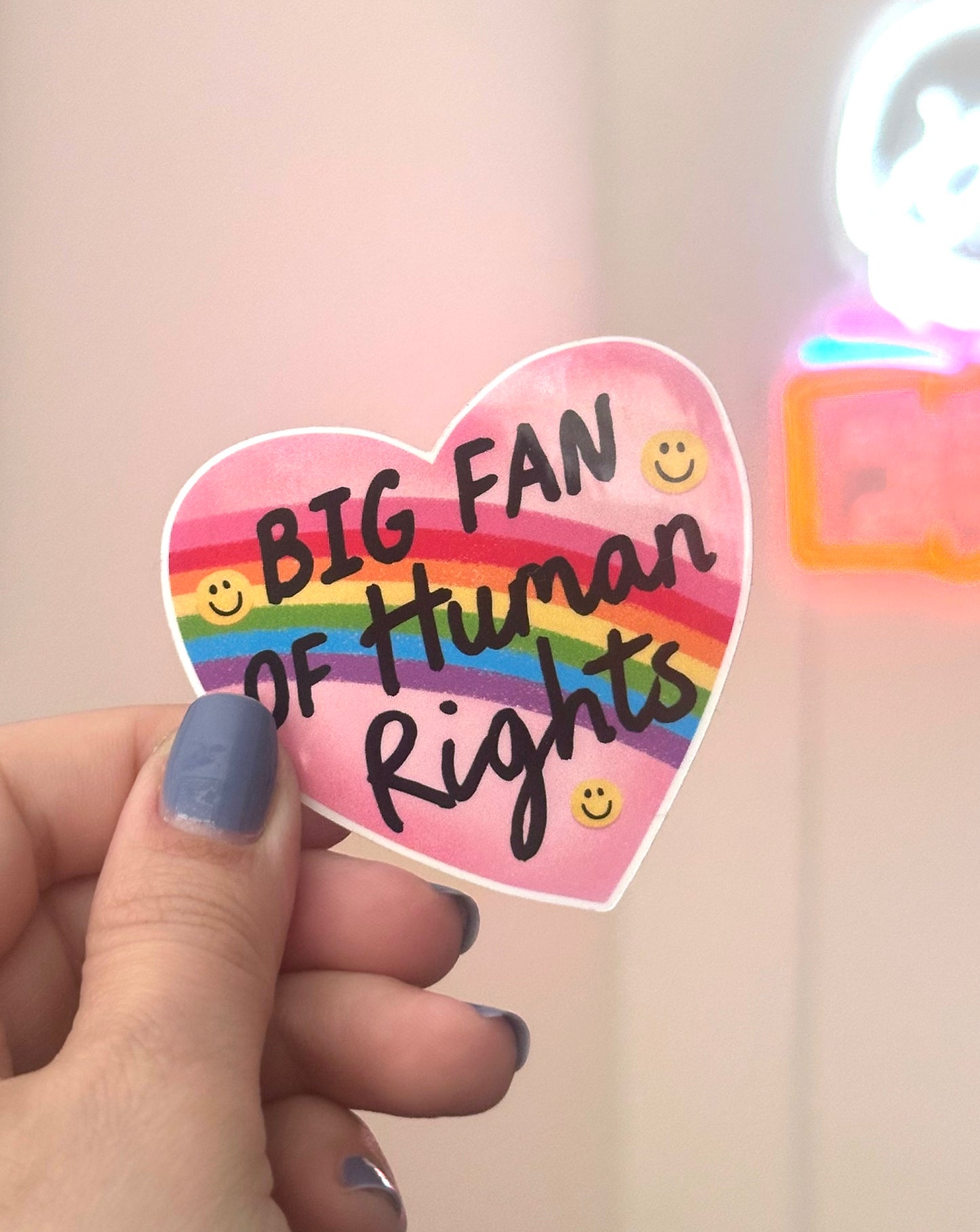 Human Rights Sticker