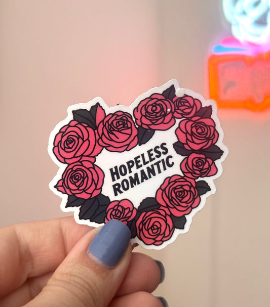 Hopeless Romantic Sticker