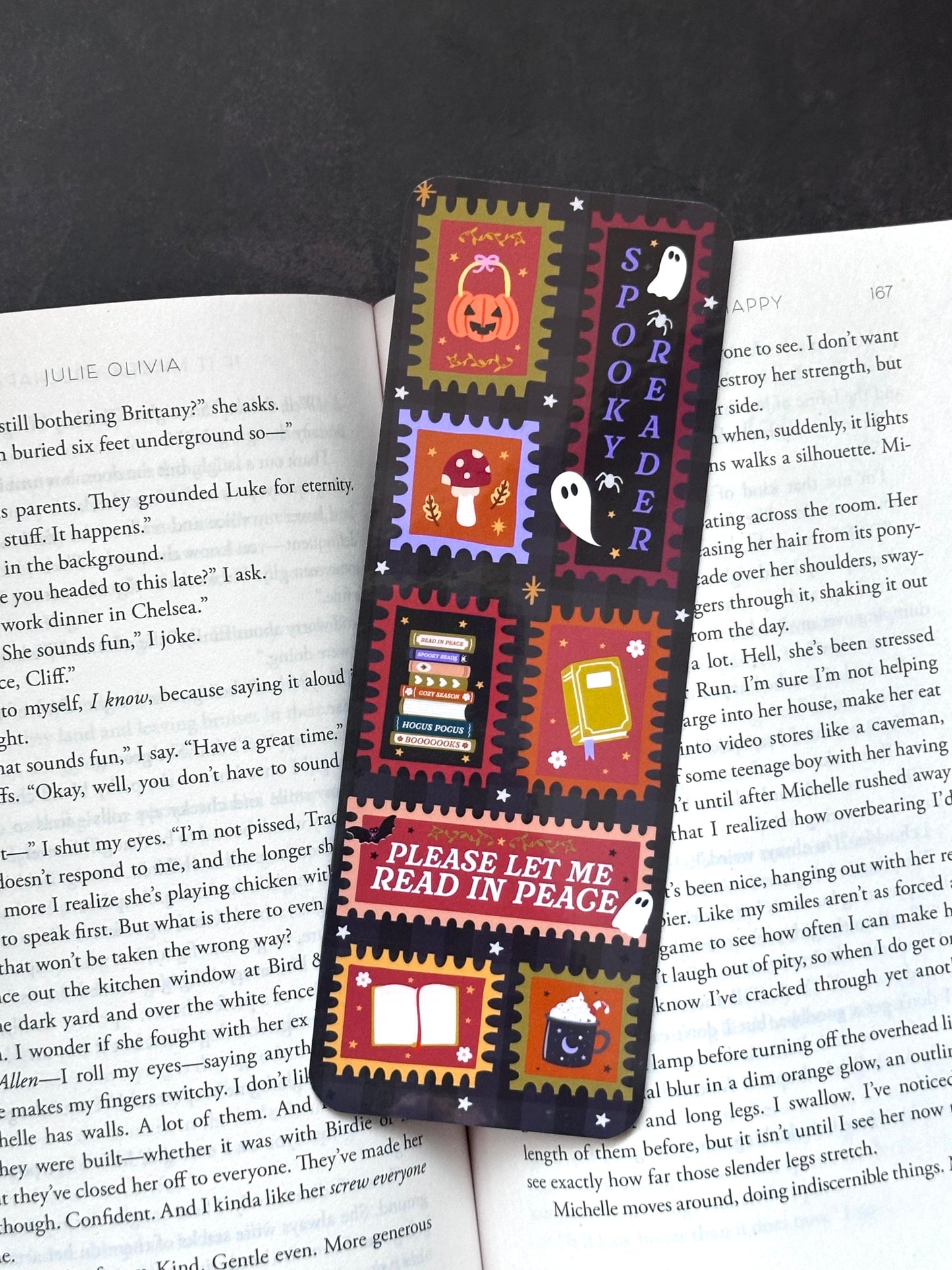 Spooky Stamps Bookmark