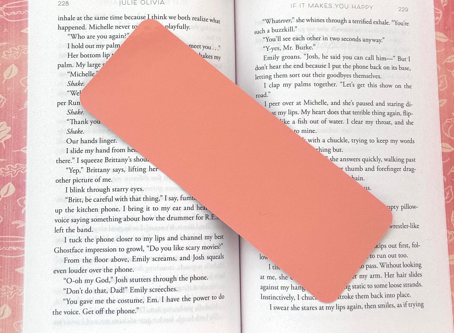 Cozy Girl Bookmark