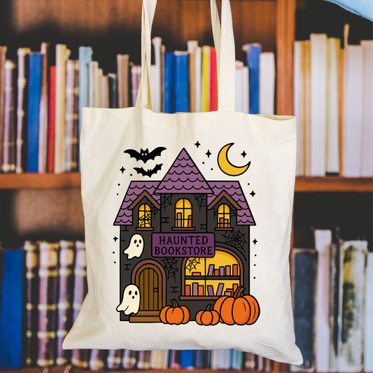 Haunted Bookstore Tote bag